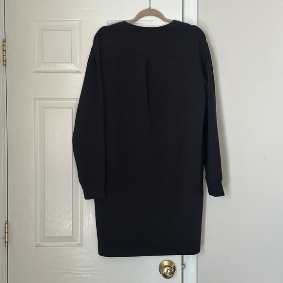 Brand New SPANX AirEssentials Very Black Crewneck Dress Size Medium Athleisure - Picture 8 of 10